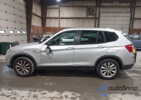 2017 BMW X3 xDrive28I from USA, damaged, VIN 5UXWX9C56H0D96403